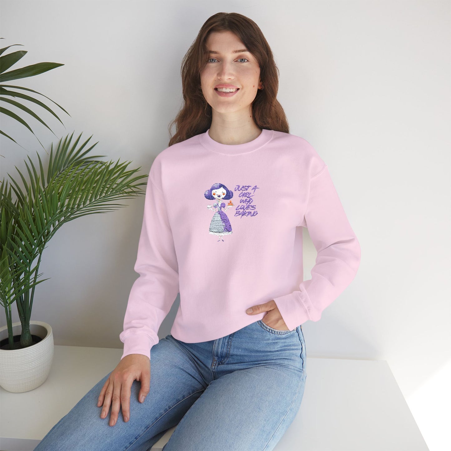 Baking Vampire Sweatshirt - Just a girl