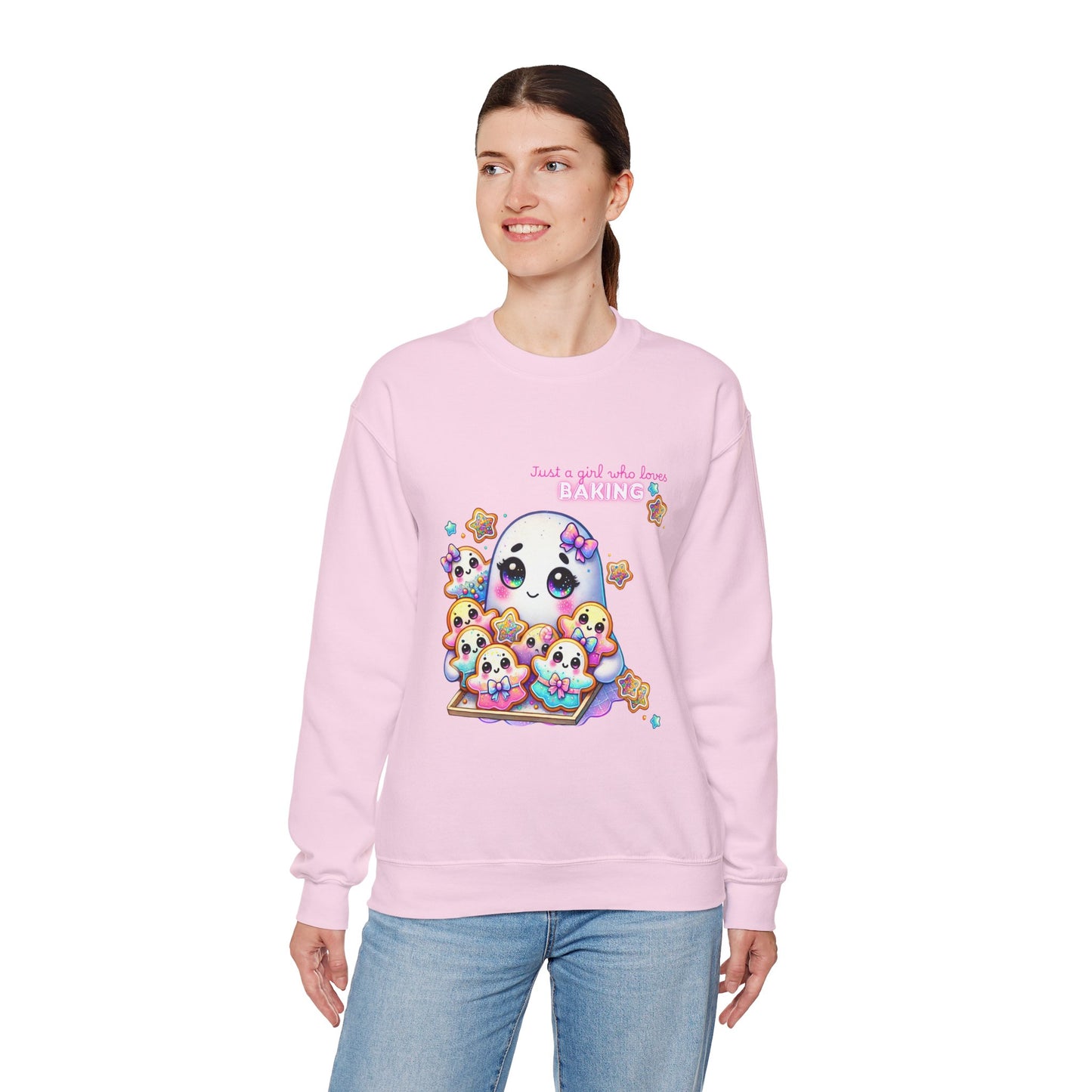 Cute halloween ghost baking cookies - Sweatshirt