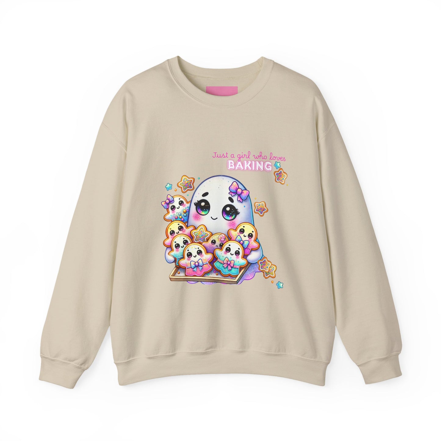 Cute halloween ghost baking cookies - Sweatshirt