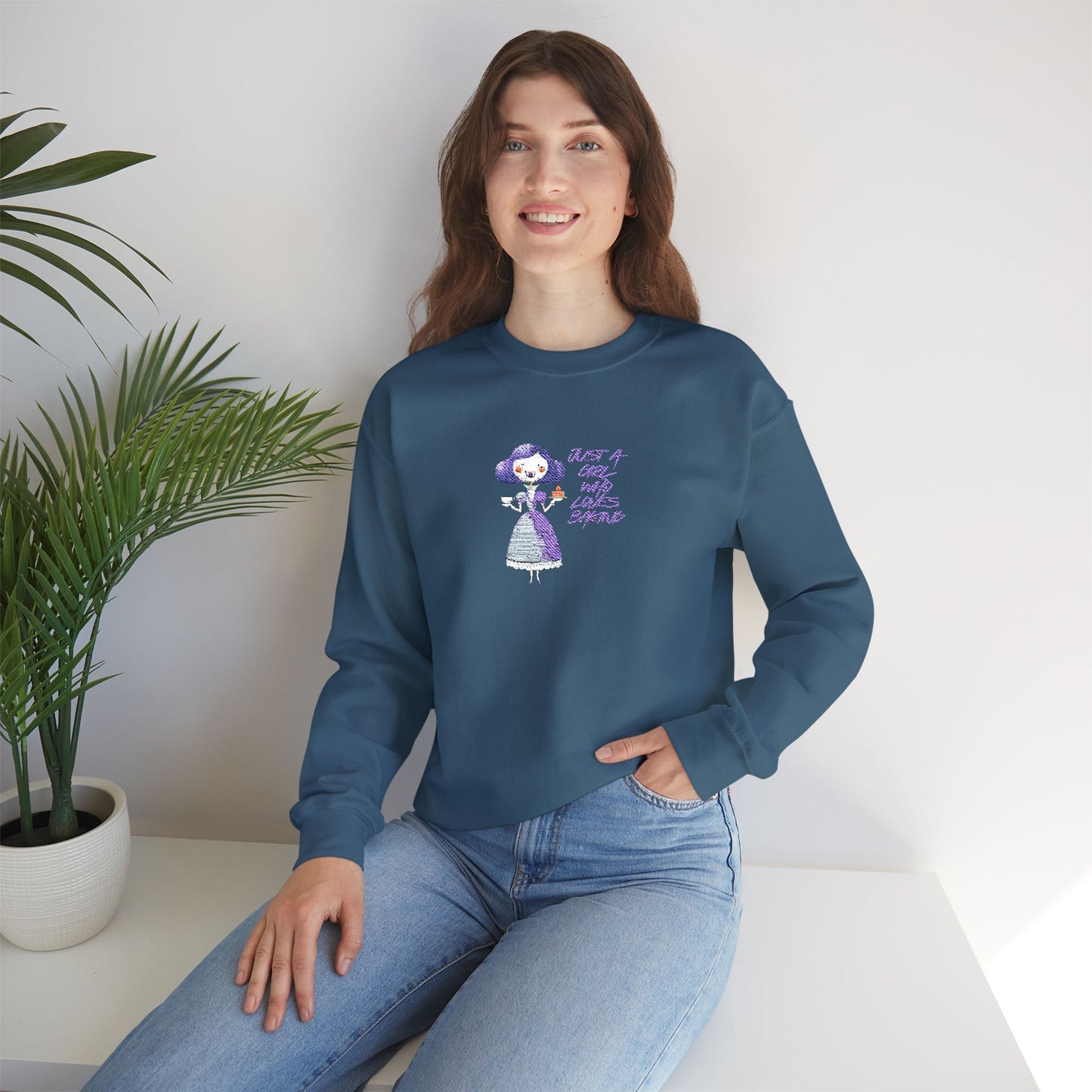 Baking Vampire Sweatshirt - Just a girl