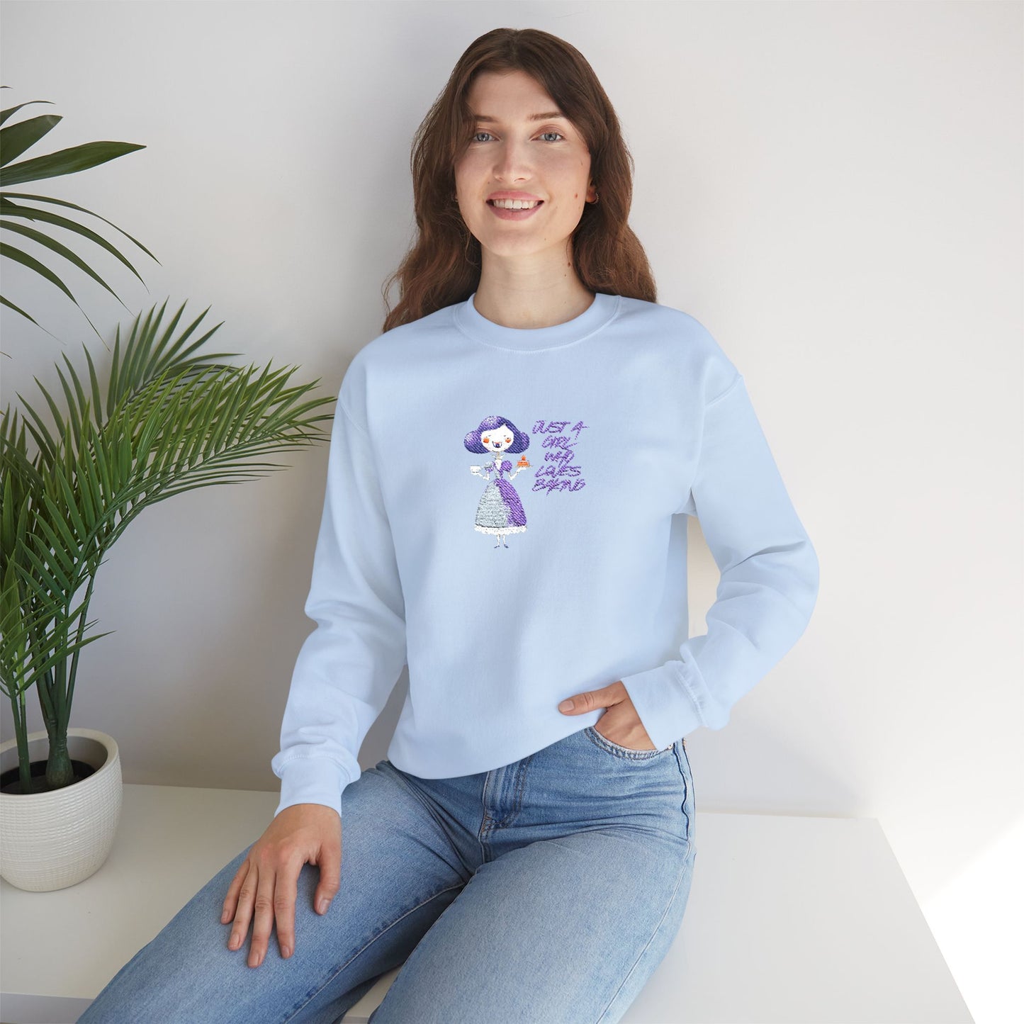 Baking Vampire Sweatshirt - Just a girl