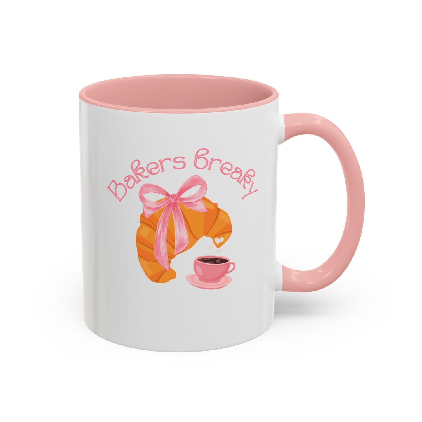Coquette Bakers Breakfast Coffee Mug - Pink