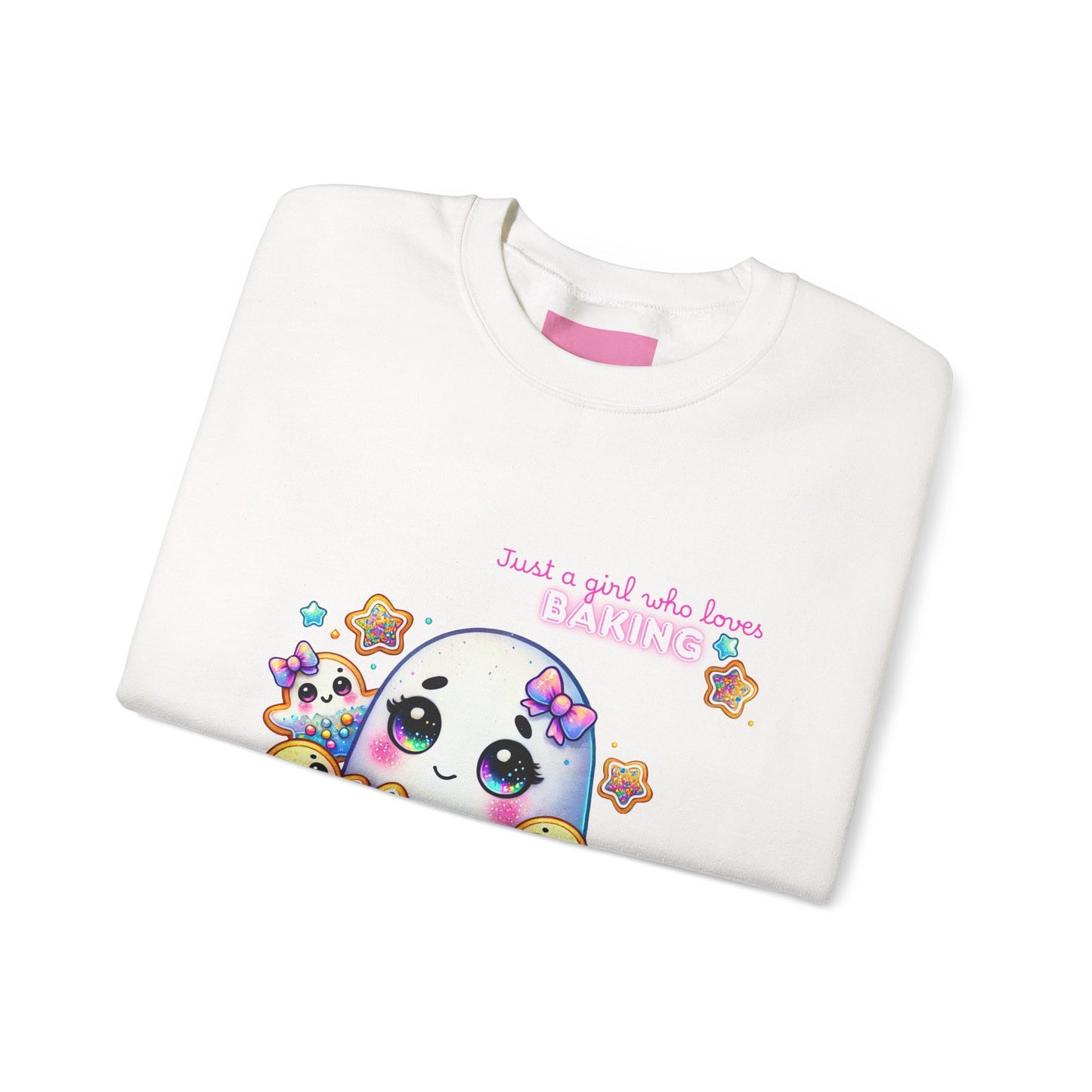 Cute halloween ghost baking cookies - Sweatshirt