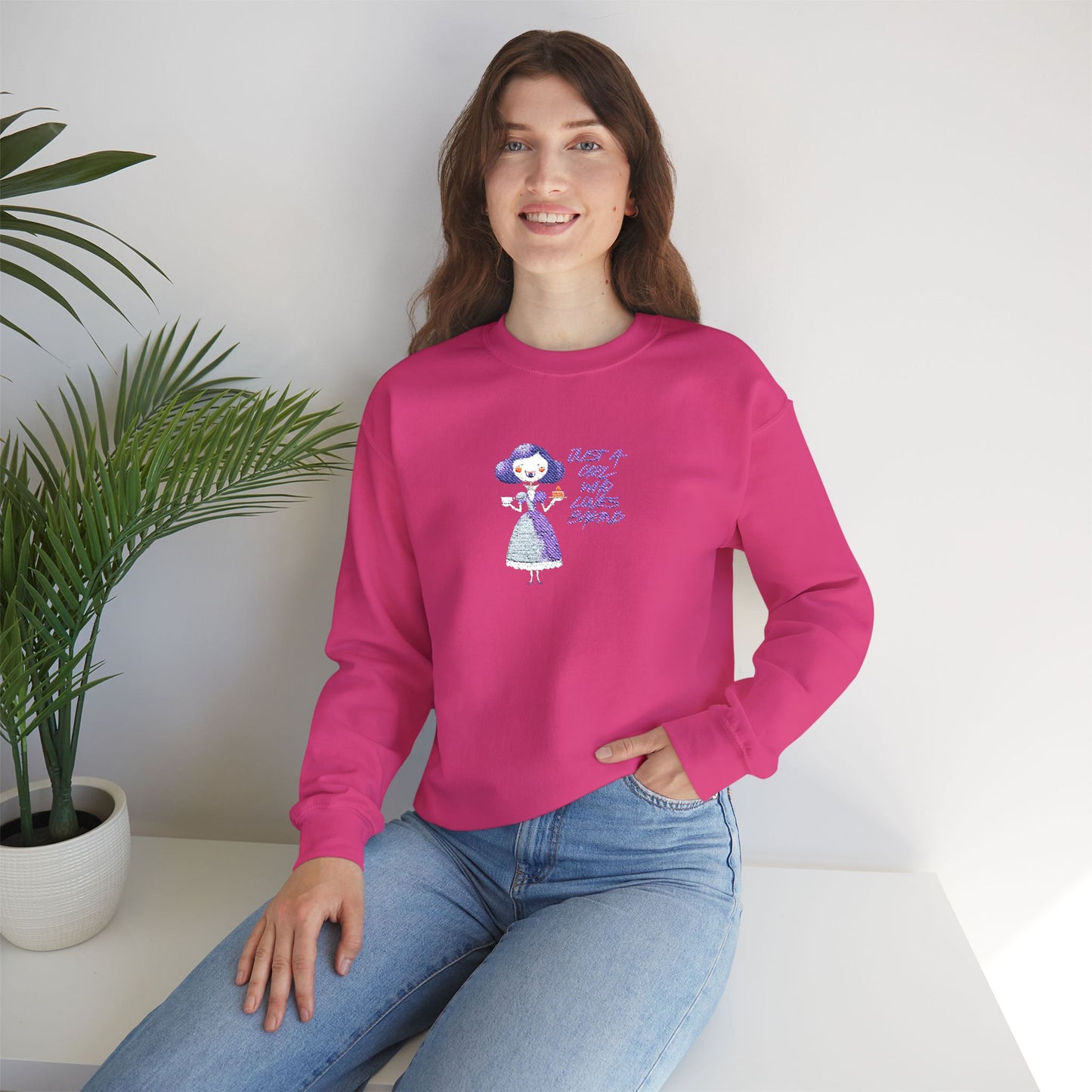 Baking Vampire Sweatshirt - Just a girl