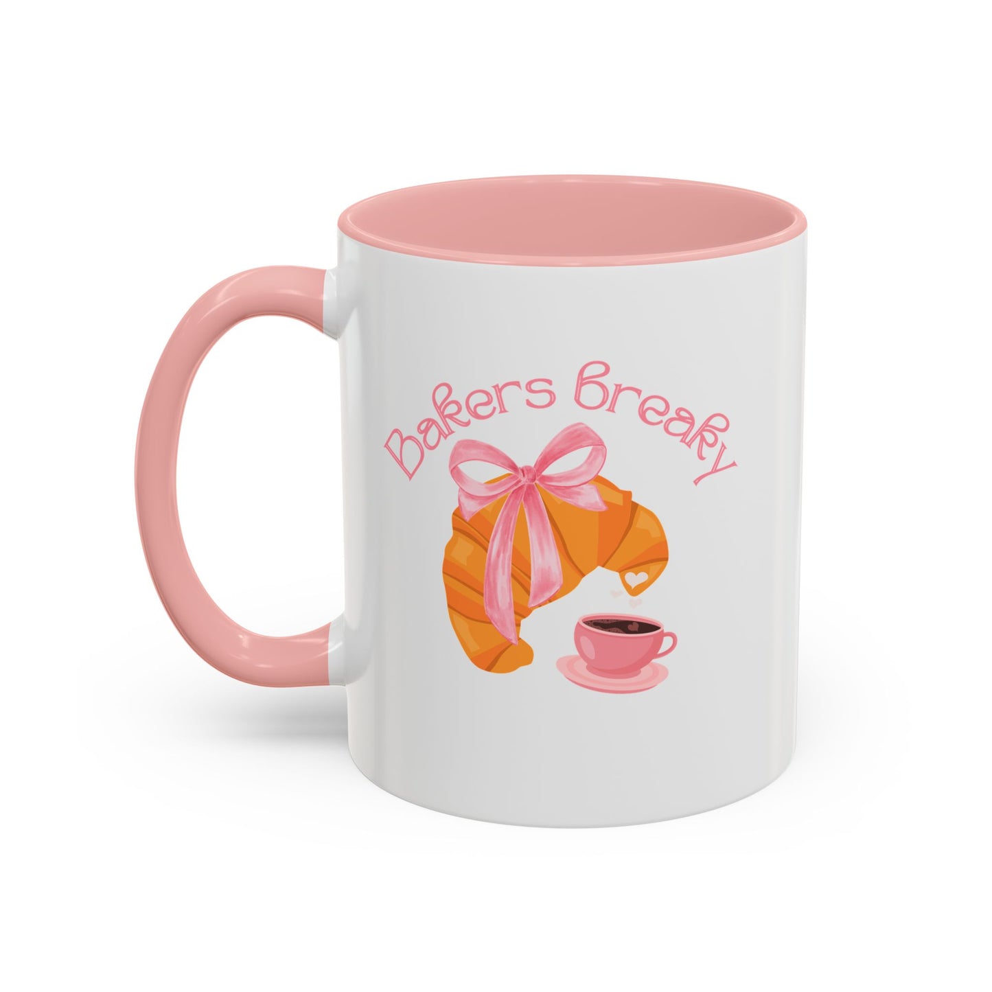 Coquette Bakers Breakfast Coffee Mug - Pink