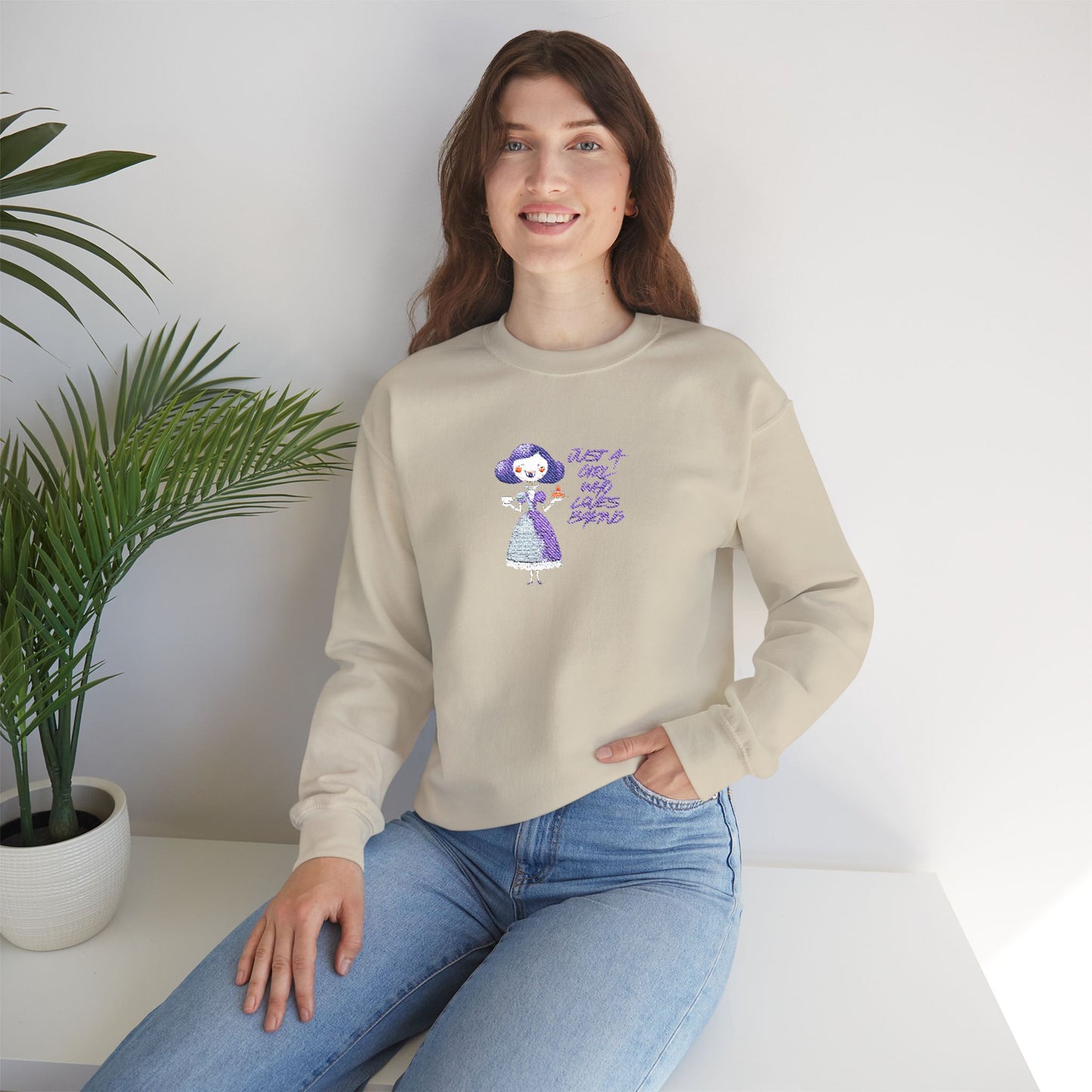 Baking Vampire Sweatshirt - Just a girl