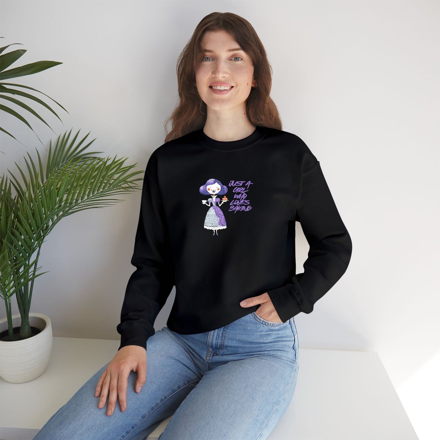 Baking Vampire Sweatshirt - Just a girl