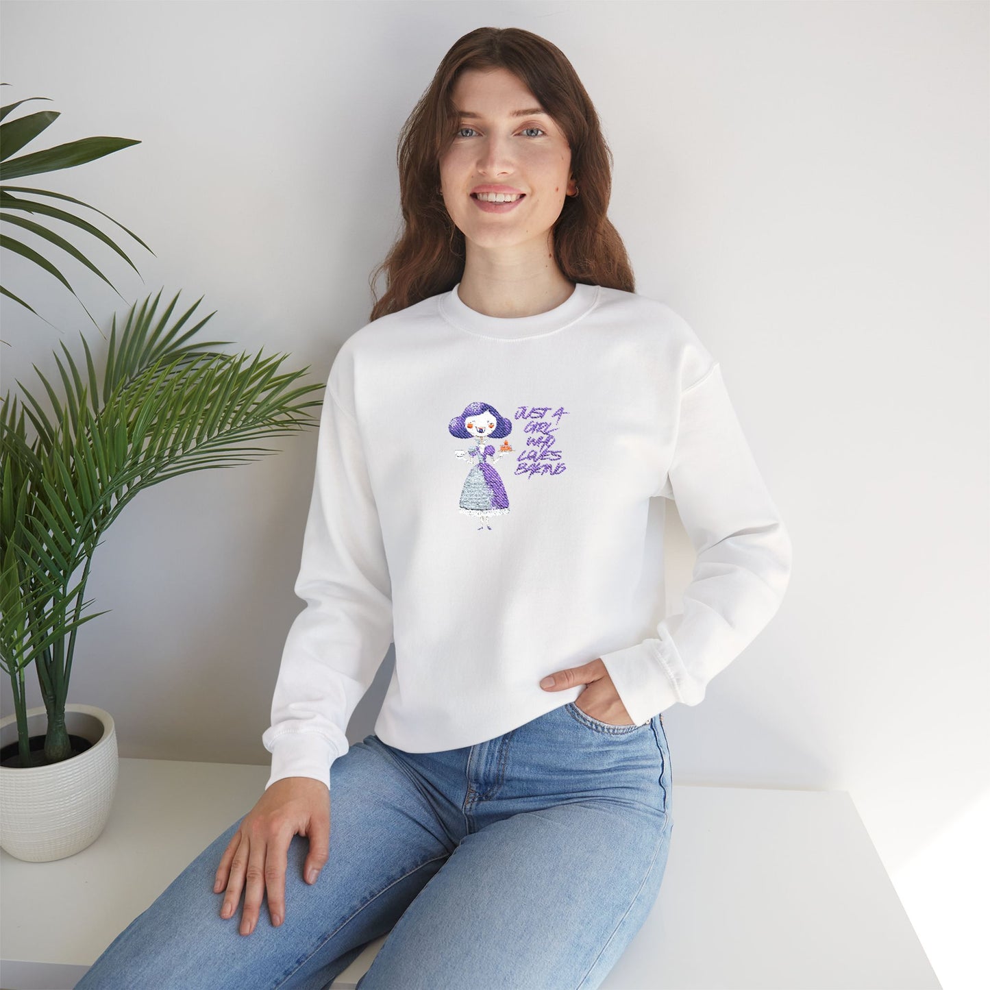 Baking Vampire Sweatshirt - Just a girl